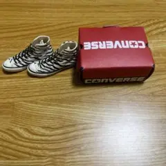 コンバース CONVERSE　ミニフィギュアコレクション　ゼブラ　ガチャ