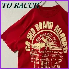【美品】TO RACCK USA製 プリントTシャツ