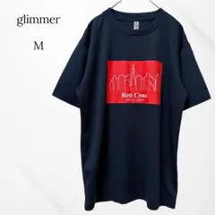 グリマー　Tシャツ　半袖　M ネイビー　ポリエステル　ストレッチ　サラサラ