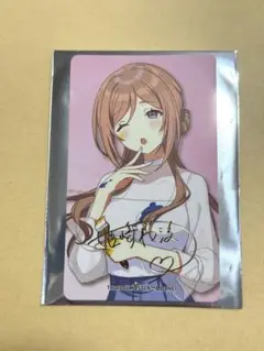 アイマス 学マス アトレアイマスショップ ブロマイド 姫崎莉波 箔押し レア