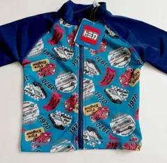 トミカ　90サイズ　ラッシュガード　長袖　水着　 キャラクター　即日発送