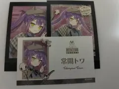 ホロライブ ぱしゃこれ 名刺風カード 常闇トワ 3枚セット