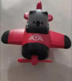 コアラの飛行機おもちゃ 赤