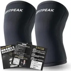 FITPEAK ニースリーブ 筋トレ 【NSCA認定トレーナー推薦】 Sサイズ