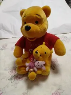 くまのプーさん ぬいぐるみ 大小セット