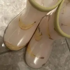 SLAP SLIP ベビー キッズ 長靴 14.0cm バナナ柄