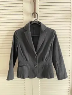ノーリーズ 黒 七分袖 ジャケット