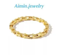 ✨最高級✨Tチェーン✨ブレスレット✨ゴールド✨お洒落✨最高品質✨ジュエリー✨