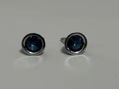 Swarovski　スワロフスキー　Round　カフスボタン　カフリンクス
