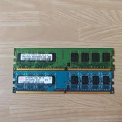 DDR2　1GB　PCメモリ