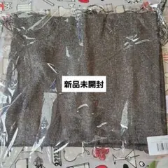 VIERGE 大判シンプルラメストール　ブラック