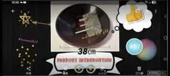 ☆自然金 数粒～数十粒 入り☆　パン皿３８cm　黒　砂金採りスターターキット