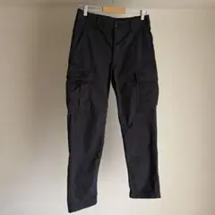 UNIQLO ユニクロ　カーゴパンツ　ブラック　S