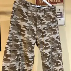 Stussy 迷彩柄パンツ 30