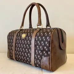 希少柄 Gucci グッチ ミニ ボストンバッグ ハンドバッグ ヴィンテージ
