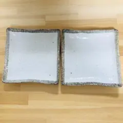 四角皿セット美濃焼き2枚セット