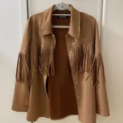 フリンジ付き ジャケット