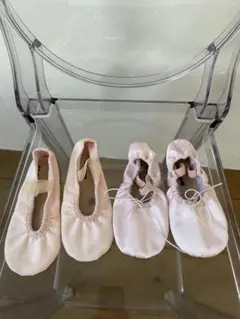 【チャコット】バレエシューズ 19.5 18.5 子供バレエ
