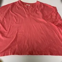 FREAK'S STORE コーラルピンク Tシャツ サイズF