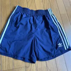 adidas originals アディカラ　ショートパンツ 紺　M