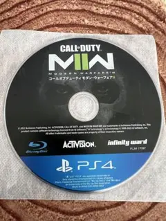PS4 コールオブデューティ　モダン・ウォーフェアⅡ ディスクのみ