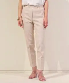 TOMORROWLAND collection コットンリネンストレッチパンツ