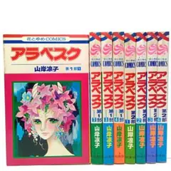 アラベスク　第1部・第2部　8巻全巻セット　山岸涼子　コミック【匿名配送】