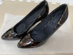RANDAパンプス/ベッコウ柄パンプス