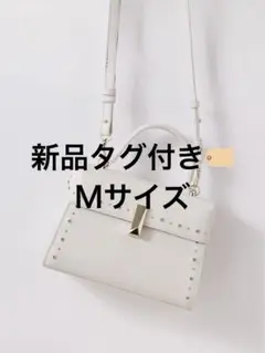 【正規品】CELFORD ビジュースタッズポシェット Ｍ　IVR アイボリー　白