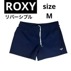 Roxy ロキシー　リバーシブルパンツ　サーフパンツ　マリンスポーツ　ネイビー