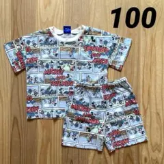 ディズニーセットアップ★100センチ★ミッキーミニー★上下セット★可愛い