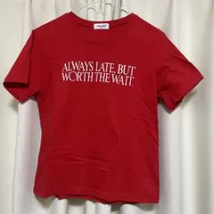 レッド 半袖 Tシャツ