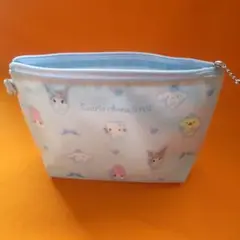 サンリオキャラクターズ ポーチ 中型 透明
