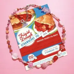 Grand Budapest Hotel ヴィンテージ チェコビーズ ネックレス