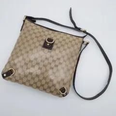 GUCCI グッチ アビー GG柄 コーティングキャンバス ショルダーバッグ