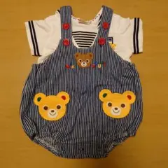 ミキハウス　ダルマオール　ロンパース　セーラー　Tシャツ　80