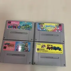 スーパーファミコンソフト4点セット