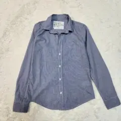 ◆希少S フランクアンドアイリーン バリー ギンガムチェック スキッパーシャツ