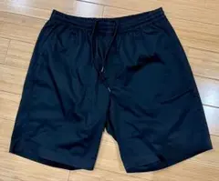 【着用数回の美品】 Dickies ツイルショートパンツ メンズ 黒　サイズＬ