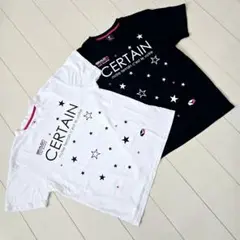【2枚セット】DUARIG Tシャツ 白 NAVY サッカー　フットサル　M