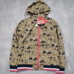 【未使用・タグ付き】カッパゴルフ 裏メッシュ ジップパーカー ジャケット 総柄