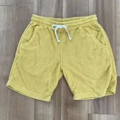 Good On タオル地ショートパンツ S イエロー