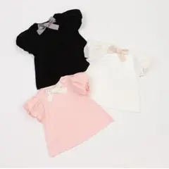 petit main パフスリーブチュニック