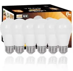 LED電球 E26口金 4.5W 40W形相当 電球色 2700K 590lm
