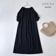 新品PLUS OTO.HAプラスオトハ接触冷感 2wayオフショルワンピース完売