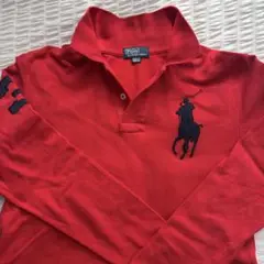 Polo Ralph Lauren 長袖ポロシャツ レッド