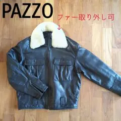 美品　L　inc. PAZZO COMPANY パッゾ　革ジャン　ライダース 美品 L inc. PAZZO COMPANY パッゾ 革ジャン ライダース（PAZZO
