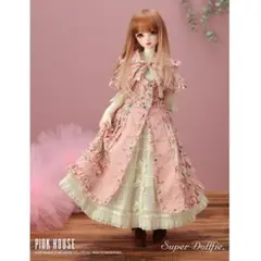 pink house ピンクハウス Dolly Rose柄ワンピース 5点セット