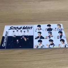 Snow Man Grandeur CD