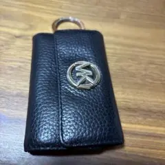 マイケルコース ブラック レザー キーケース